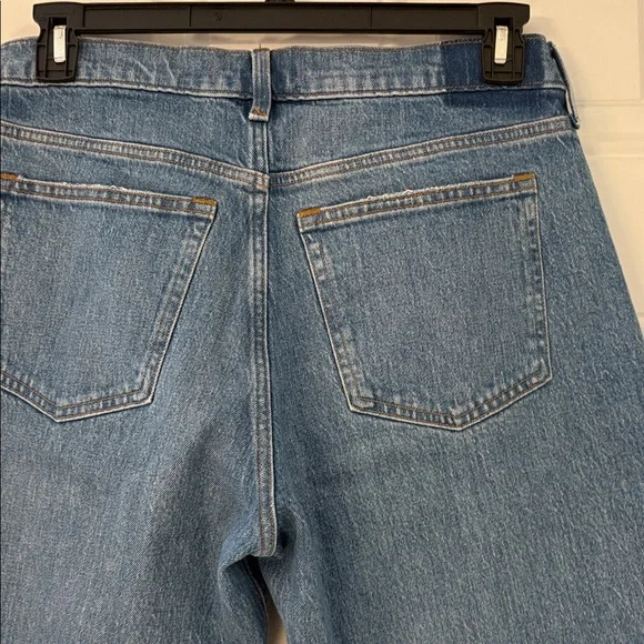 Abercrombie & Fitch The Baggy Low Rise Curve Love Jeans Size 6 - Picture 6 of 7